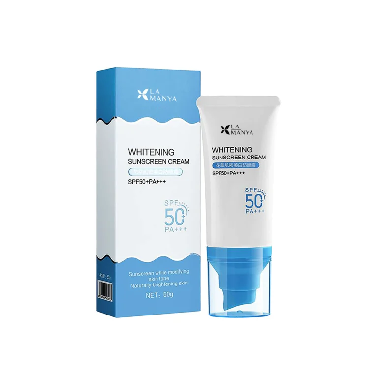 Whitening Sunscreen Cream SPF50+ for Face – Hydrating & UV Protection