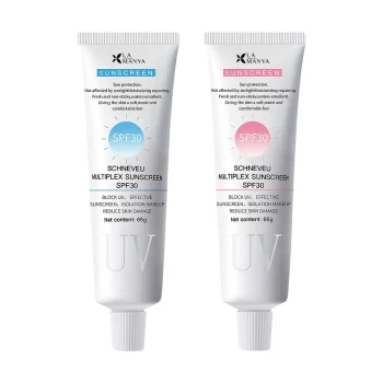 Multi-benefit sunscreen SPF 30 private label 65g tube – hybrid broad-spectrum SPF 30 formula with hydration, antioxidant and soothing benefits for daily use